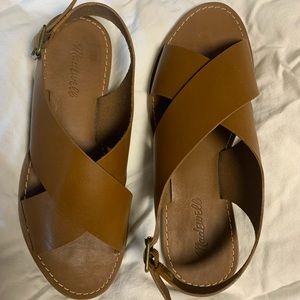 Madewell Boardwalk Crossover Sandal